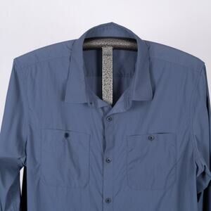 REI Co-op Mens Size XL Beyonder Long Sleeve Button Shirt UPF 30 Moisture Wicking